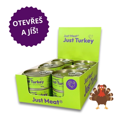 Just Meat Krůtí prsa 12x100 g