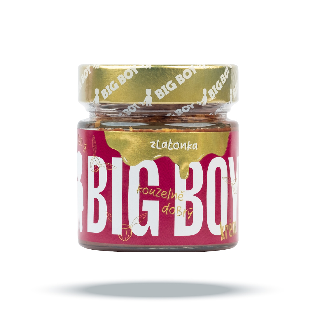 BIG BOY® Zlatonka - Lieskovoorieškový krém s kakaem 220g