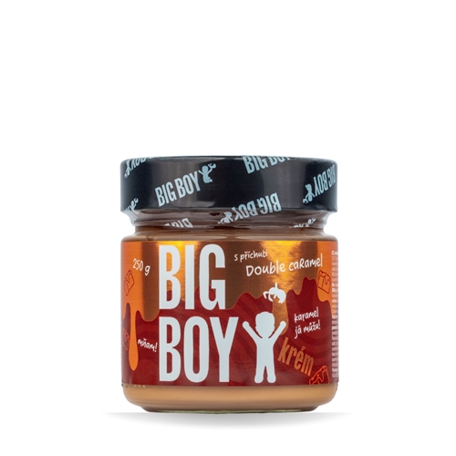 BIG BOY® Double caramel – Arašidový krém s karamelom a soľou 250 g