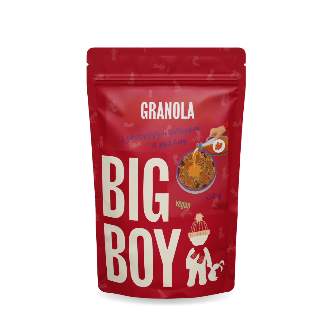 BIG BOY® Granola s javorovým sirupom 350g
