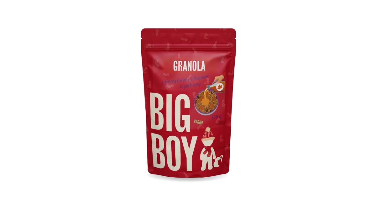 BIG BOY® Granola s javorovým sirupom 350g - BIG BOY®