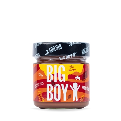 BIG BOY® Big Nutka - Arašidový krém s kakaom 220g BIG BOY® Big Nutka - Arašidový krém s kakaom 220g