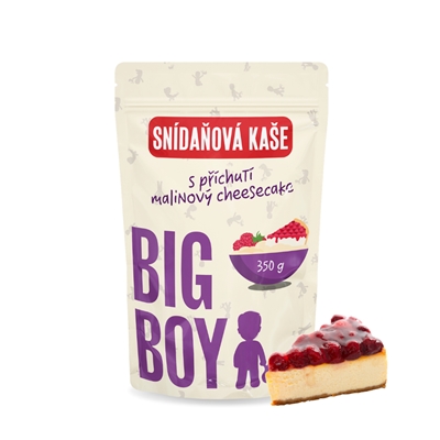 BIG BOY® Kaša malinový cheesecake 350g