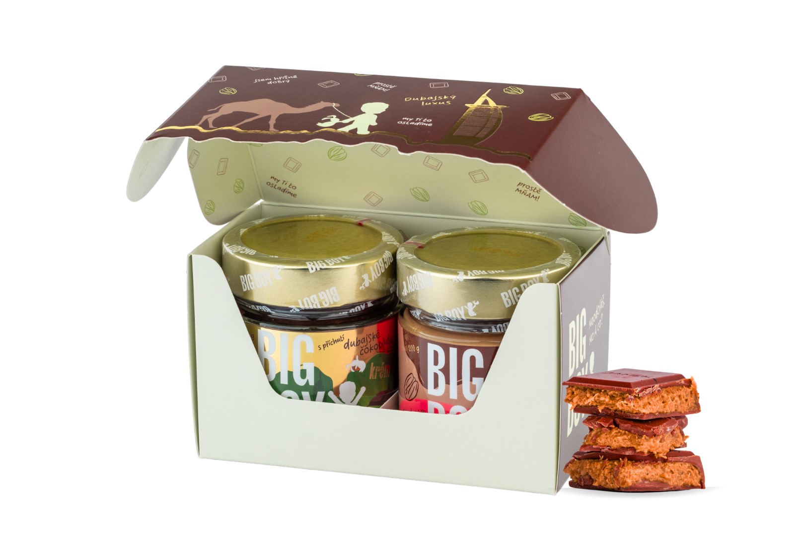 BIG BOY® 2-pack Dubajský luxus 370g BIG BOY® 2-pack Dubajský luxus 370g