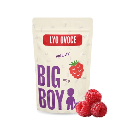 BIG BOY® Maliny celej lyofilizovanej 100 g