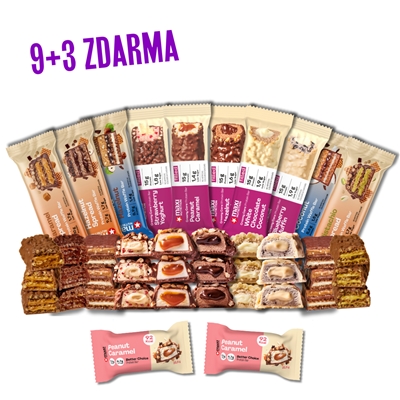 Creamy Core & Waffle Protein Bar 9 + 3 Creamy Core & Waffle Protein Bar 9 + 3