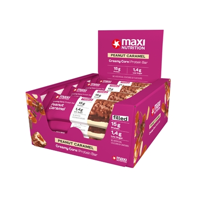 Creamy Core Protein Bar peanut caramel 12x45g Creamy Core Protein Bar peanut caramel 12x45g