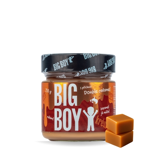 BIG BOY® Double caramel – Arašidový krém s karamelom a soľou 250 g
