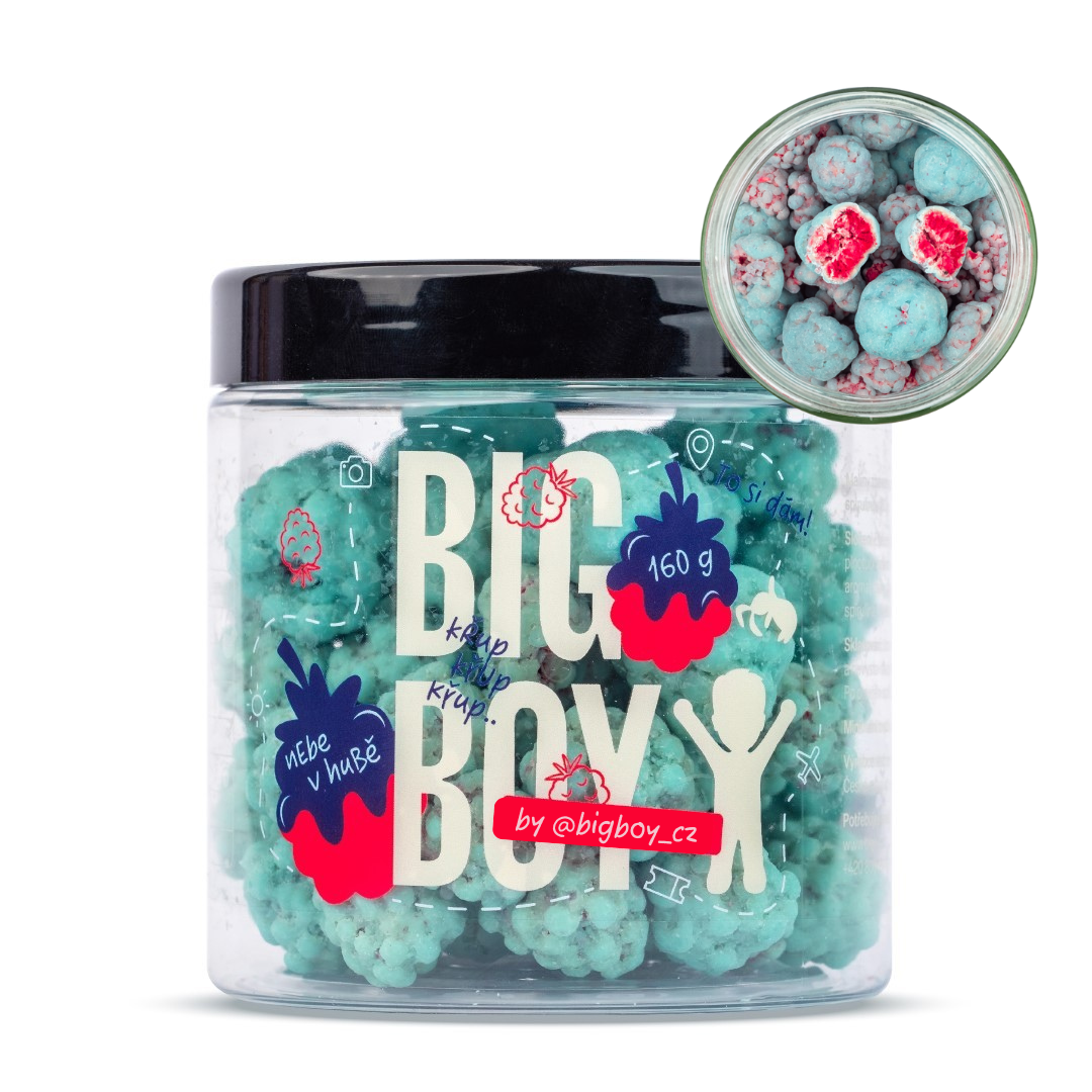 BIG BOY® Modrá malina 160g