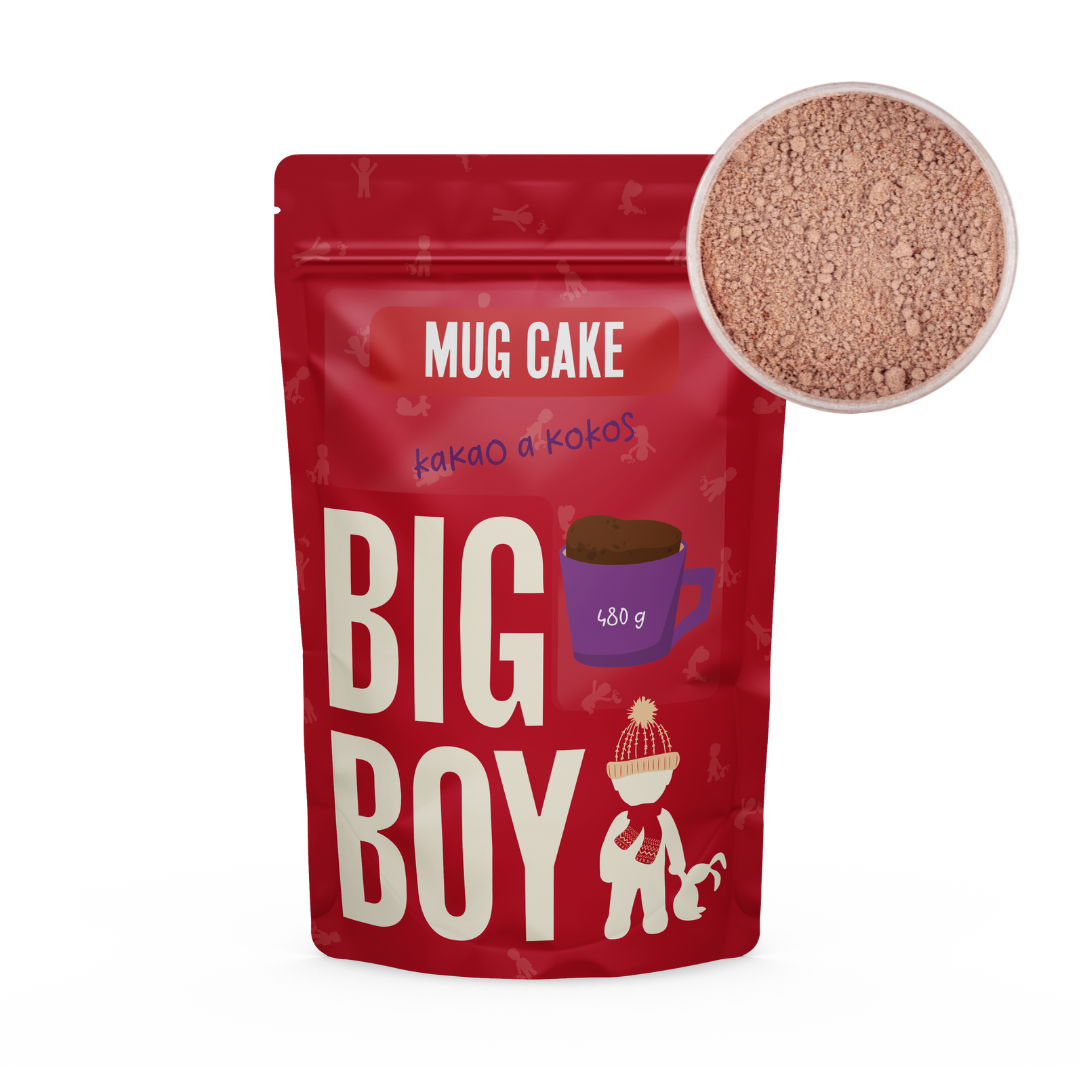 BIG BOY® Mug Cake - Kakao a kokos 480 g EKO