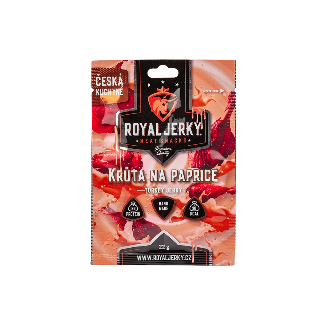Royal Jerky: Krůta na paprice 22g