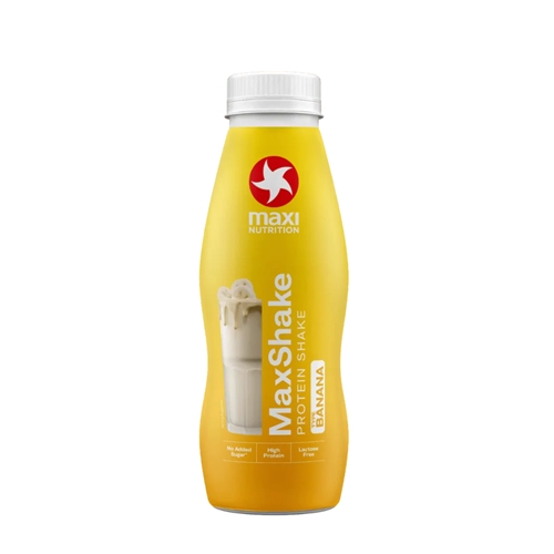 MaxShake Proteínový nápoj s príchuťou banánu 330 ml