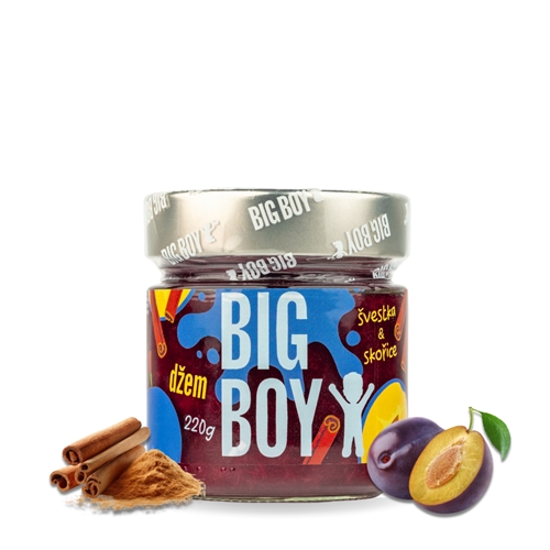 BIG BOY® Slivkový džem so škoricou 220 g
