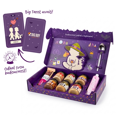 BIG BOY®  Degustační set Big Halloween s tarotem