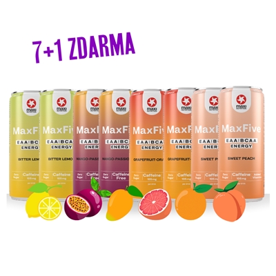 MaxFive set 330 ml 7+1 zdarma