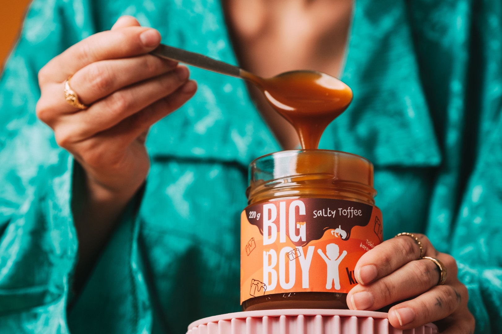 BIG BOY® Salty toffee 220 g BIG BOY® Salty toffee 220 g