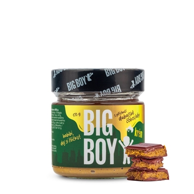 BIG BOY® Pistáciový krém s príchuťou dubajskej čokolády 170g