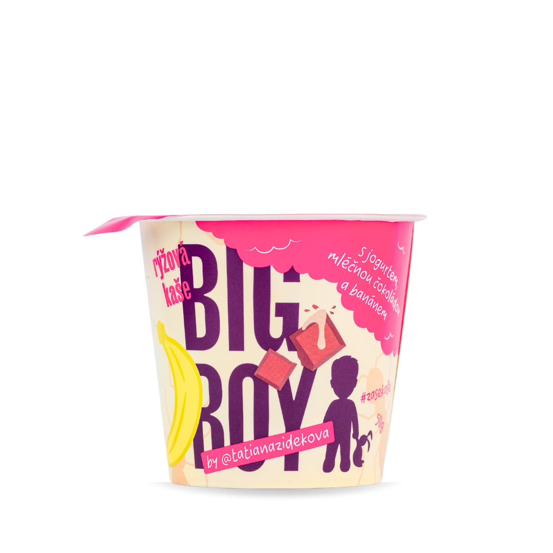 BIG BOY® Ryžová kaša s jogurtom by Tatiana v tégliku 50g