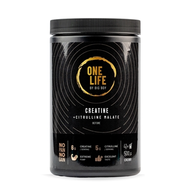 ONE LIFE Creatine + Citrulline Malate 500g ONE LIFE Creatine + Citrulline Malate 500g