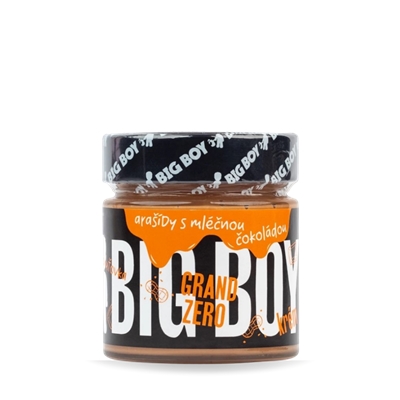 BIG BOY® Grand Zero s mliečnou čokoládou 220g BIG BOY® Grand Zero s mliečnou čokoládou 220g