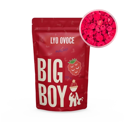 BIG BOY® Maliny celej lyofilizovanej 100 g