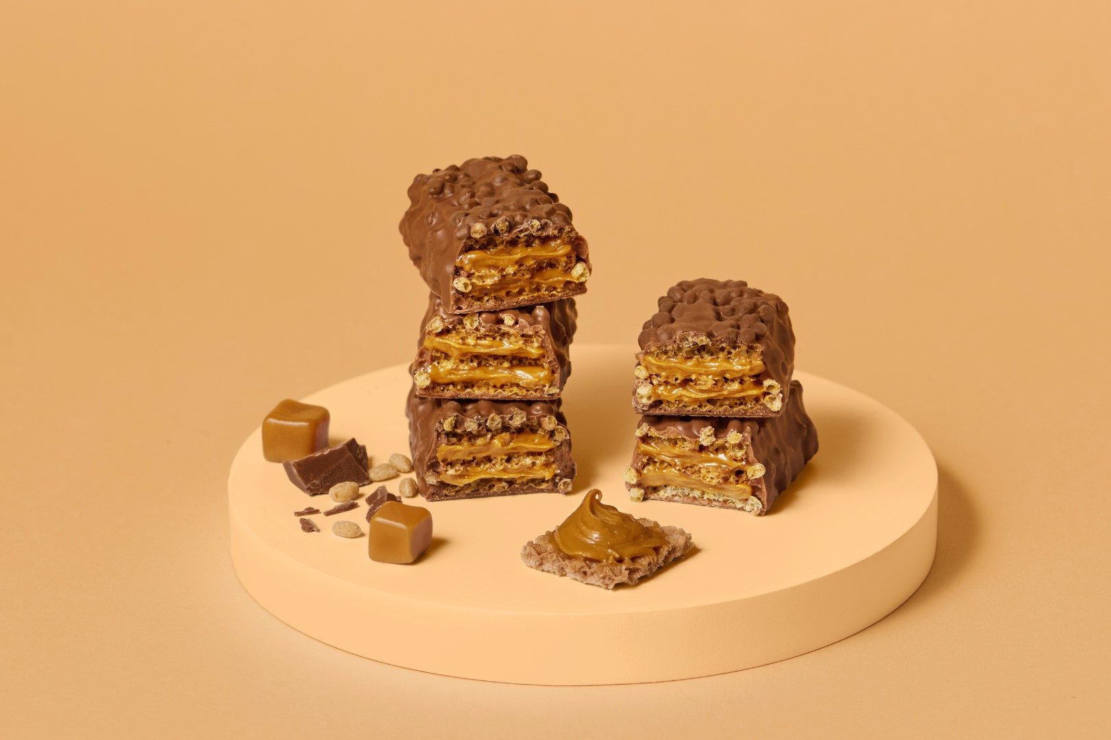 Waffle protein bar Caramel 39g Waffle protein bar Caramel 39g