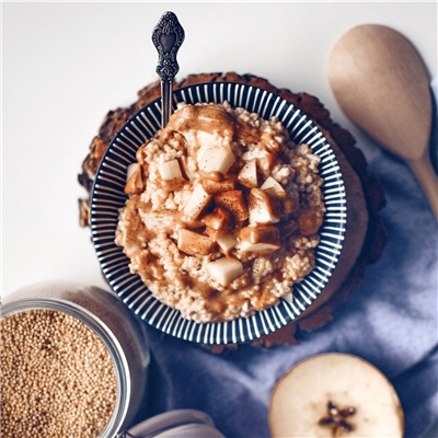 RECEPT: pšenové krémová kaša