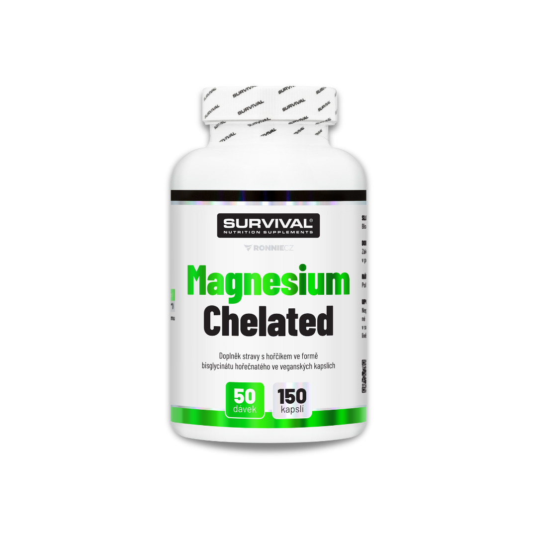 Survival: Horčík - Magnesium Chelated, 150 cps