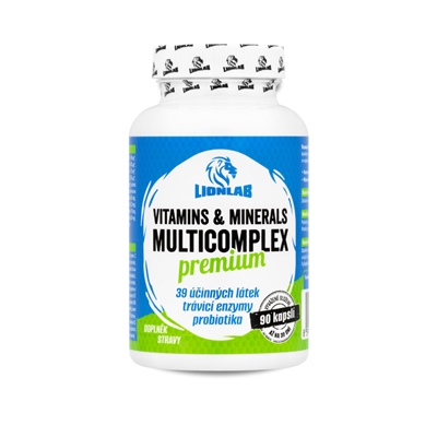 Lionlab: Vitamins &amp; Minerals Premium Multicomplex, 90 cps