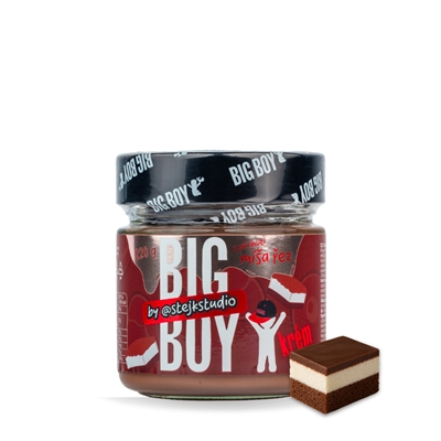 BIG BOY® Krém s príchuťou Míša rezu by @stejkstudio 220g BIG BOY® Krém s príchuťou Míša rezu by @stejkstudio 220g