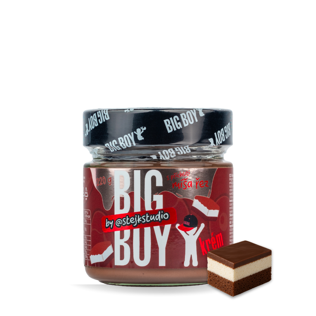 BIG BOY® Krém s príchuťou Míša rezu by @stejkstudio 220g