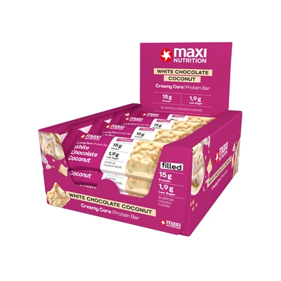 Creamy Core Protein Bar white chocolate coconut 12x45g Creamy Core Protein Bar white chocolate coconut 12x45g