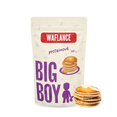 BIG BOY® Proteínové Waflance - sypká zmes na prípravu vaflí a lievancov 300g